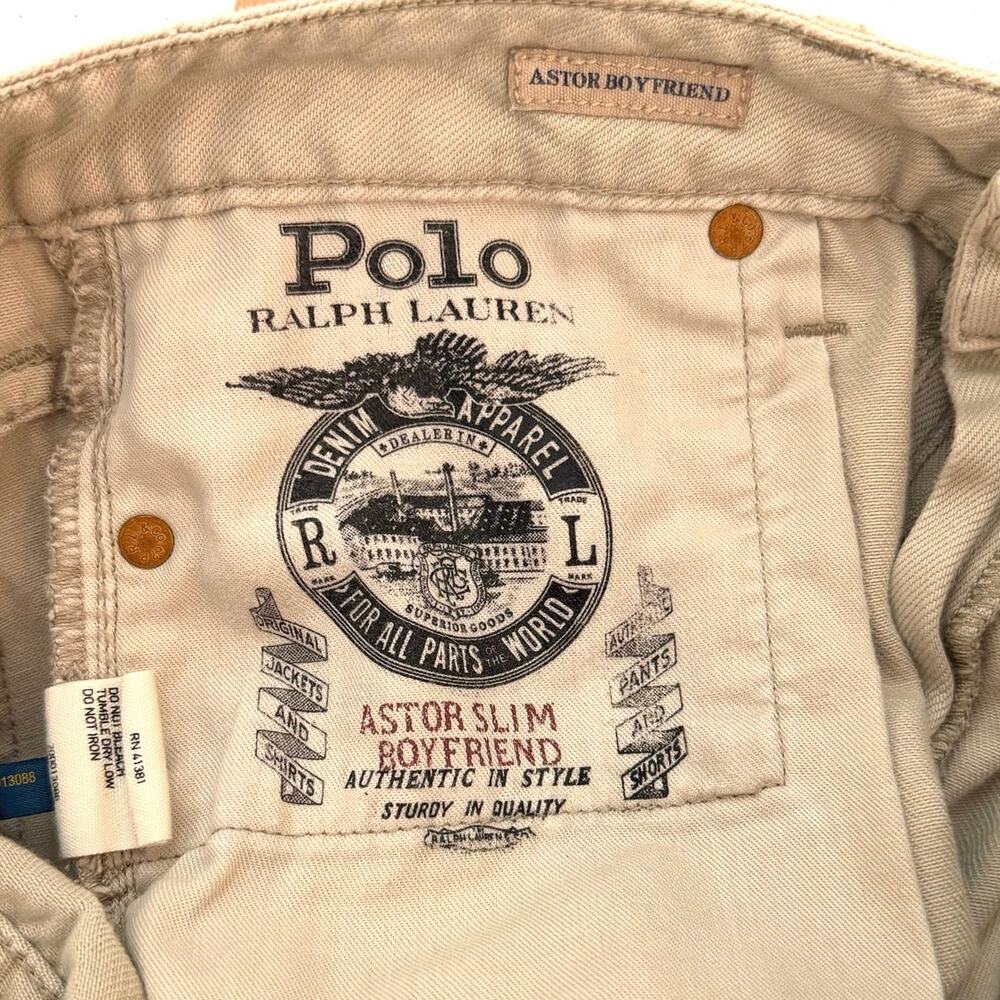 POLO RALPH LAUREN Aster paint splatter boyfriend Jean size 28 (6) - Picture 5 of 11